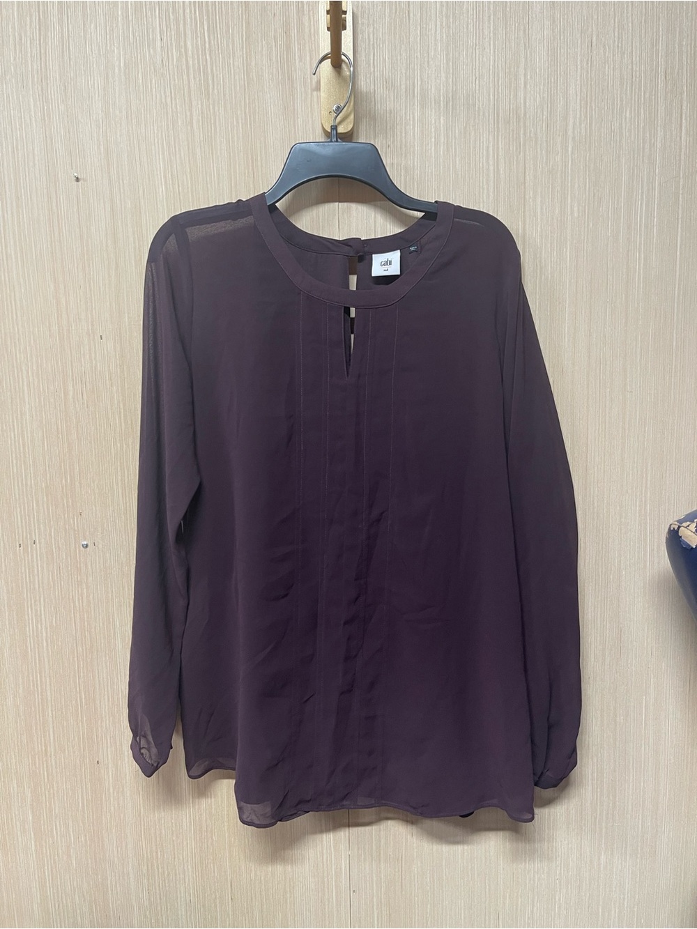 Cabi Long sleeve long lined top size medium, good condition